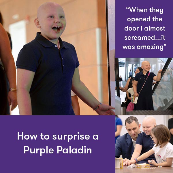 How to surprise a Purple Paladin