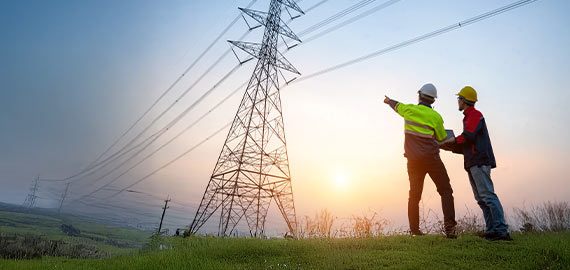 electrical engineer working